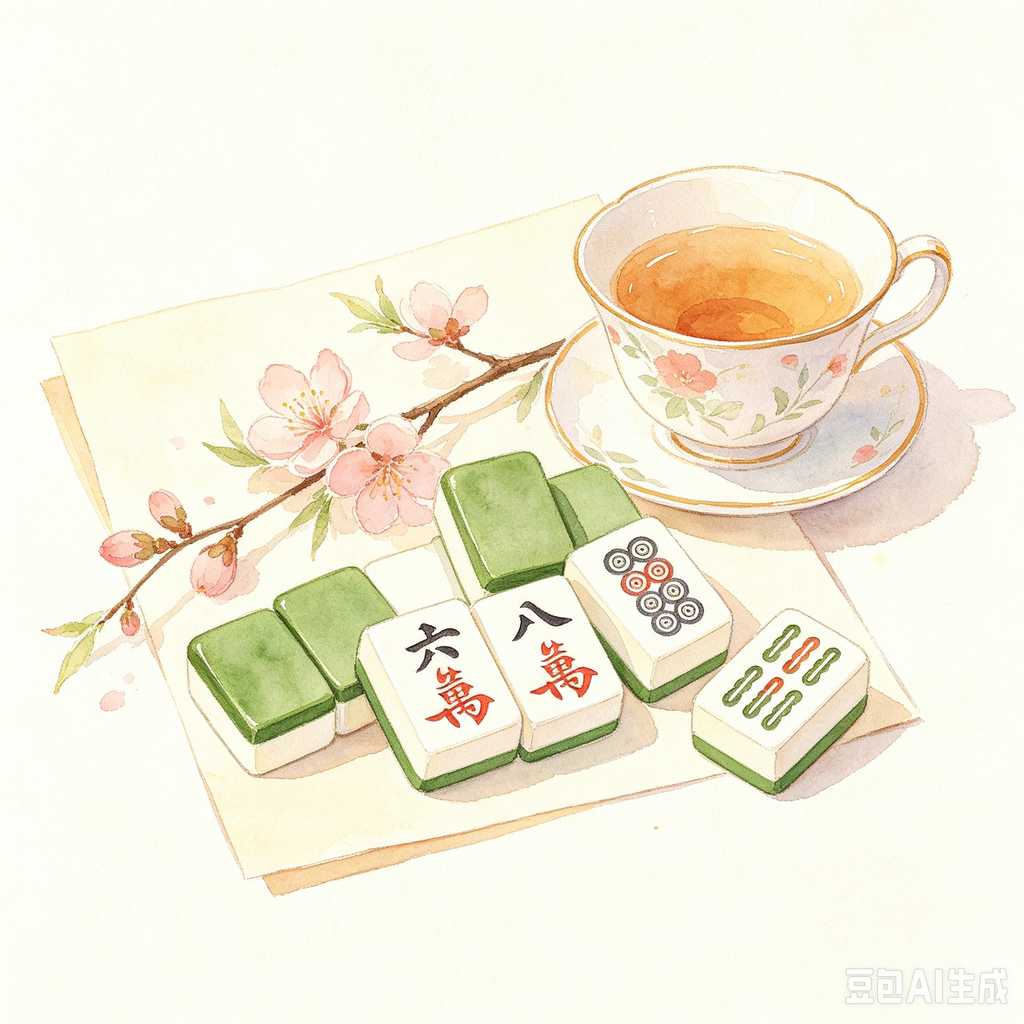 christmas gift mahjong set