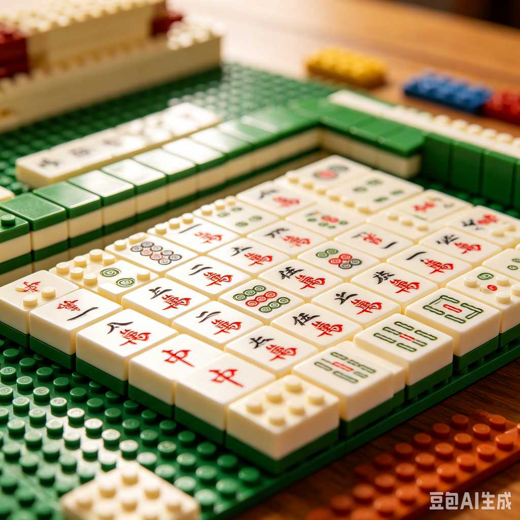 custom color mahjong set