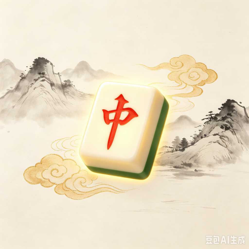 two tone mahjong set design