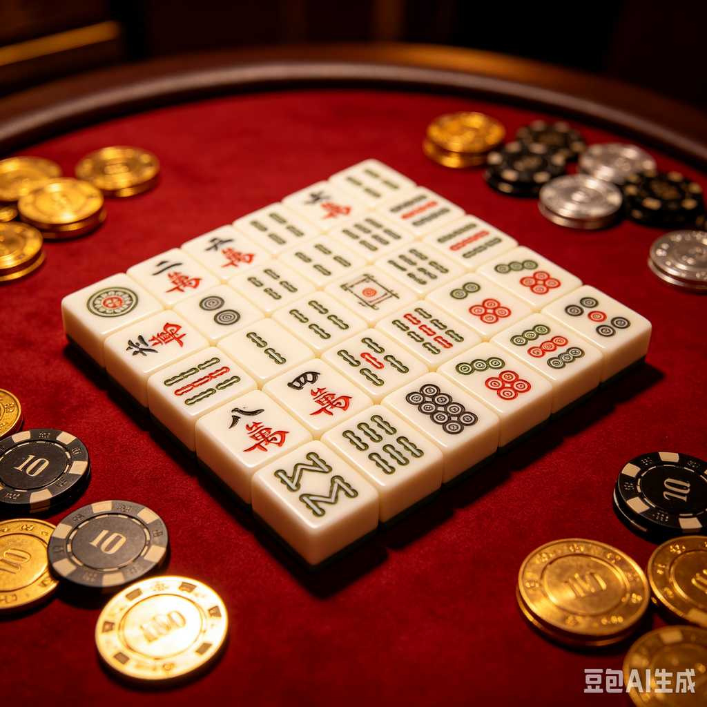 premium resin mahjong game set