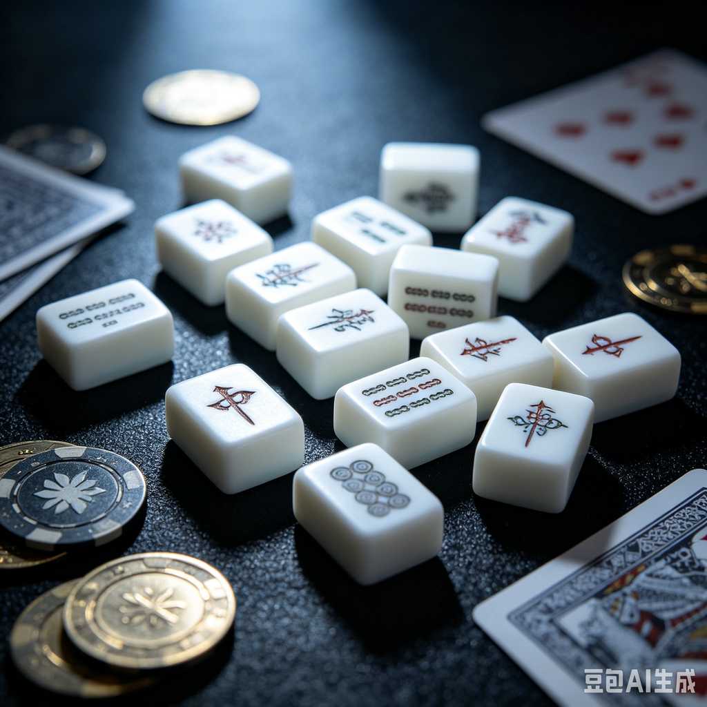 latest style mahjong tiles